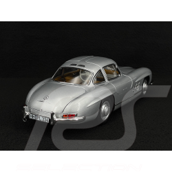 Mercedes-Benz 300 SL 1954 Portes Papillon Gris Argent 1/18 Norev 183857