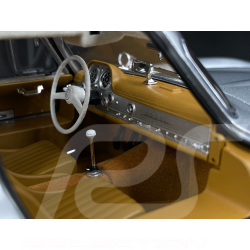 Mercedes-Benz 300 SL 1954 Butterfly Doors Silver Grey 1/18 Norev 183857