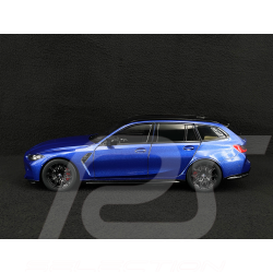 BMW M3 Touring G81 2023 Bleu Portimao Métallique 1/18 TrueScale Models TSM181029