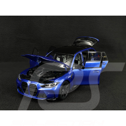 BMW M3 Touring G81 2023 Portimao Blue Metallic 1/18 TrueScale Models TSM181029