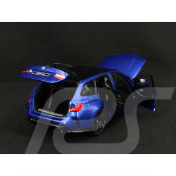 BMW M3 Touring G81 2023 Bleu Portimao Métallique 1/18 TrueScale Models TSM181029