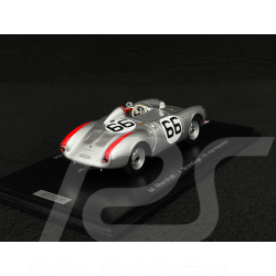 Porsche 550 Spyder n° 66 14ème 12h Sebring 1956 1/43 Spark US464