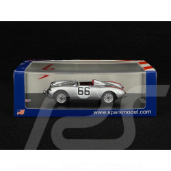 Porsche 550 Spyder n° 66 14th 12h Sebring 1956 1/43 Spark US464