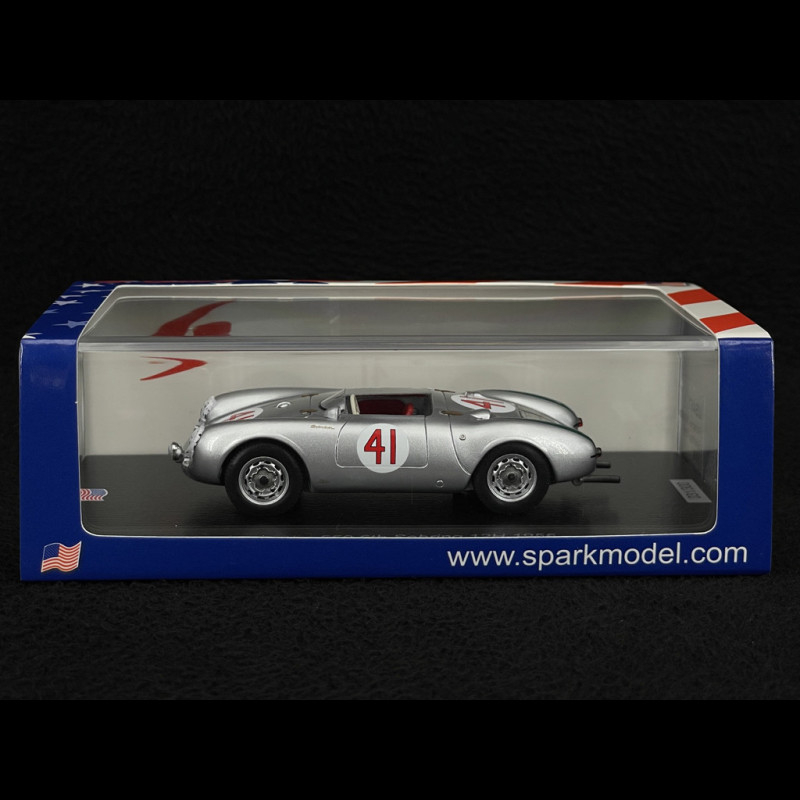 Porsche 550 Spyder n° 41 Winner 12h Sebring 1956 Herrmann 1/43