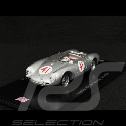 Porsche 550 Spyder n° 41 Sieger 12h Sebring 1956 Herrmann 1/43 Spark US461