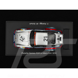 Porsche 911 Carrera Turbo RSR n° 21 24h Le Mans 1974 Martini Racing 1/43 Spark S9791