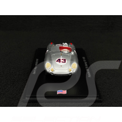 Porsche 550 Spyder n° 43 7ème 12h Sebring 1956 1/43 Spark US463