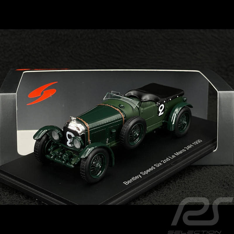 Bentley Speed Six n° 2 2ème 24h Le Mans 1930 1/43 Spark S7780