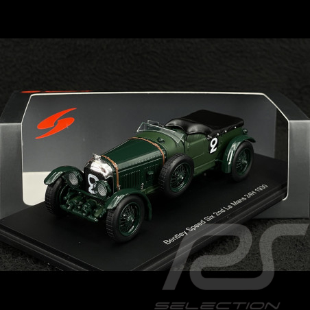 Bentley Speed Six n° 2 2ème 24h Le Mans 1930 1/43 Spark S7780
