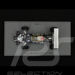 Jo Siffert Lotus 49B n° 22 Vainqueur GP Grande Bretagne 1968 1/43 Spark S6368