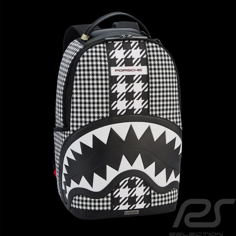 Sac à Dos Porsche X Sprayground Pepita Noir / Blanc WAP03500426BBP
