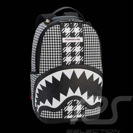 Porsche Backpack X Sprayground Pepita Black / White WAP03500426BBP