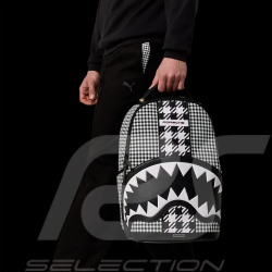 Sac à Dos Porsche X Sprayground Pepita Noir / Blanc WAP03500426BBP