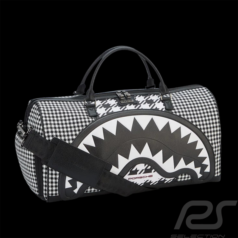 Porsche Travel Bag X Sprayground Pepita Black / White WAP03500326DBP