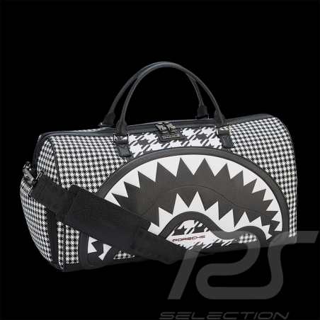 Porsche Travel Bag X Sprayground Pepita Black / White WAP03500326DBP