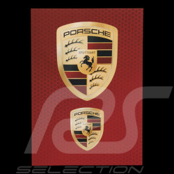 Set of 2 Porsche Badge Stickers WAP05082026WAK