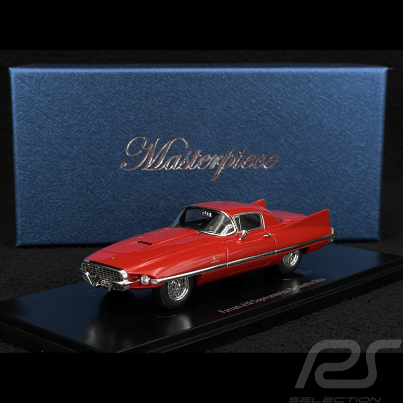 Ferrari 410 Superamerica Ghia Coupe 1956 Rosso Corsa 1/43 Autocult ATC90363