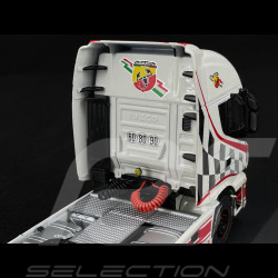 Iveco Stralis Hi-Way 2016 Transport Truck Abarth White / Red 1/43 Hachette G1470001