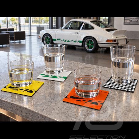 Lot de 12 Dessous de Verre Porsche 911 Carrera RS 2.7 / Pepita WAP05016226GLU
