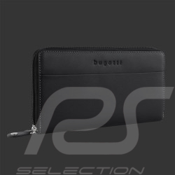 Bugatti Geldbörse aus Leder Damen Portemonnaie Schwarz 49-2021-02