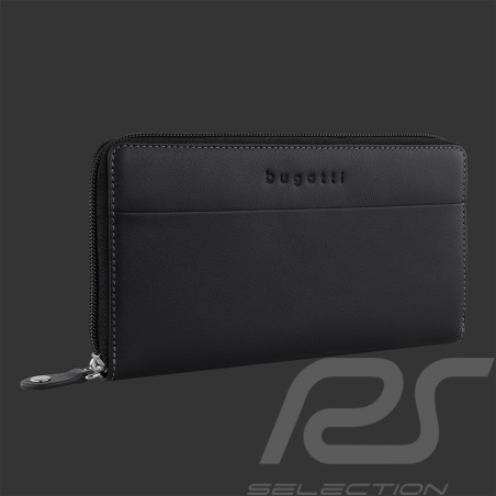 Bugatti Wallet in Leather Women's Purse Black 49-2021-02