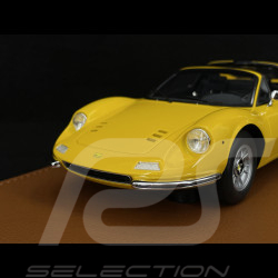Ferrari Dino 246 GTS 1972 Giallo Modena / Schwarzer Innenraum 1/18 BBR Models P18152D