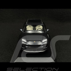 Porsche Macan Turbo H2 2024 Volcano Grey Metallic 1/43 Minichamps WAP02007226M4S