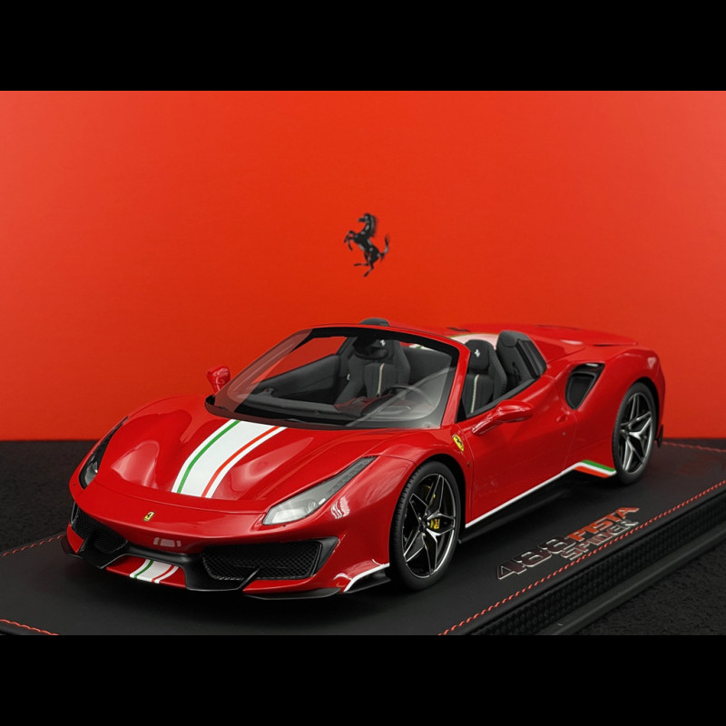 Ferrari 488 Pista Spider 2018 Rosso Corsa / Italian Tricolor