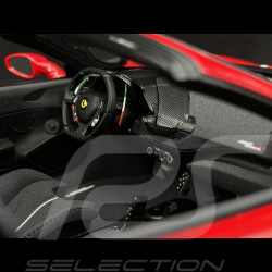 Ferrari 488 Pista Spider 2018 Rosso Corsa / Bande Tricolore Italienne 1/18 BBR Models P18162C4