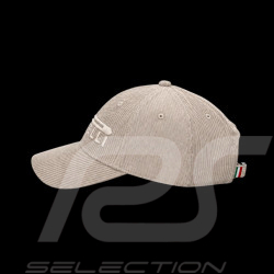 Pirelli Hat F1 Embroidered / Ribbed Velvet Premium Beige PIRPC0153 - unisex