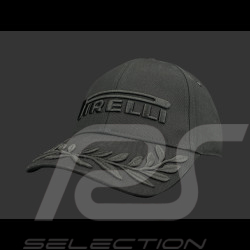 Casquette Pirelli F1 Brodé Premium Noir PIRPC0135 - mixte