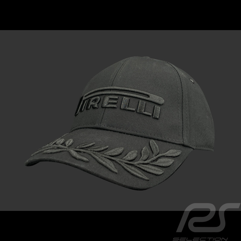 RARE : Pirelli Hat F1 Embroidered Premium Black PIRPC0135 - unisex