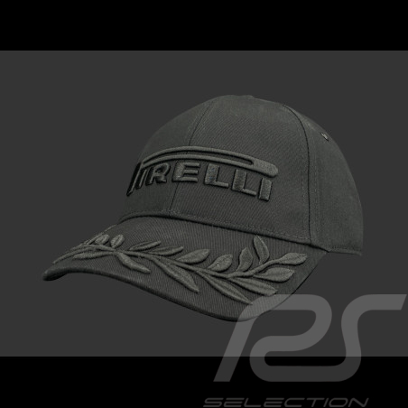 RARE : Casquette Pirelli F1 Brodé Premium Noir PIRPC0135 - mixte