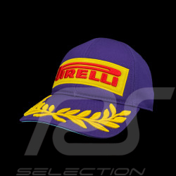 RARE : Casquette Pirelli F1 vainqueur Brodé Premium Violette PIRPC0129 - mixte