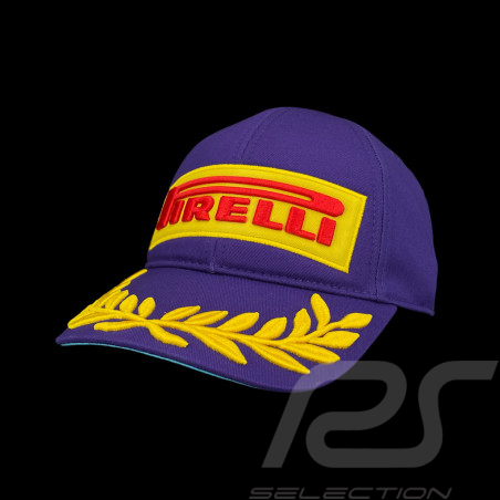 RARE : Casquette Pirelli F1 vainqueur Brodé Premium Violette PIRPC0129 - mixte