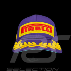 RARE : Casquette Pirelli F1 vainqueur Brodé Premium Violette PIRPC0129 - mixte