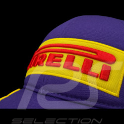 SELTEN : Pirelli Cap F1 Sieger Bestickte Premium Lila PIRPC0129 - unisex