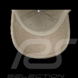 Pirelli Hat F1 Embroidered / Ribbed Velvet Premium Beige PIRPC0153 - unisex