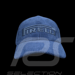 Pirelli Hat F1 Embroidered / Ribbed Velvet Premium Navy Blue PIRPC0152 - unisex
