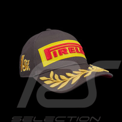 RARE : Casquette Pirelli F1 Vainqueur Grand Prix Canada 25 F1 Brodé Premium Marron PIRPC0071 - mixte