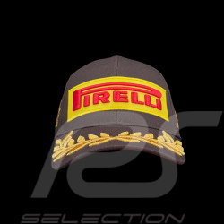 SELTEN : Pirelli Cap F1 Sieger Canada Grand Prix 25 F1 Bestickte Premium Braun PIRPC0071 - unisex