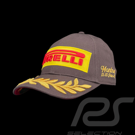RARE : Pirelli Hat F1 Winner Canada Grand Prix 25 F1 Embroidered Premium Brown PIRPC0071 - unisex