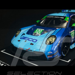 Porsche 911 GT3 R Typ 992 n° 120 7. GTD 24h Daytona 2024 1/18 Ixo LEGT18-120DYT24