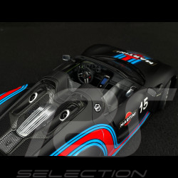 Porsche 918 Spyder n° 15 Weissach Package Martini 2013 Mattschwarz 1/18 Autoart 77929