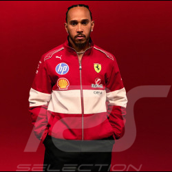 Ferrari Jacket F1 Team Leclerc / Hamilton Puma Dark Red / White 701232815-001 - unisex