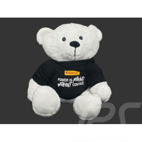 Peluche Pirelli F1 Vainqueur Ours Doux Blanc PIRPC0080