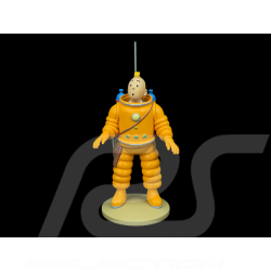 Tintin Figurine Cosmonaute - On a marché sur la Lune Résine 12 cm 42186