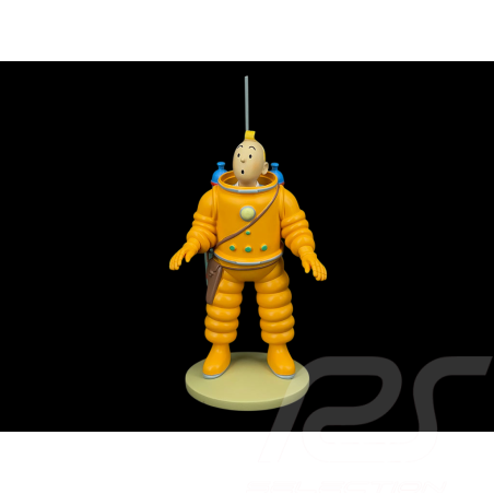 Tintin Figurine Cosmonaute - On a marché sur la Lune Résine 12 cm 42186
