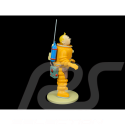 Tintin Figurine Cosmonaute - On a marché sur la Lune Résine 12 cm 42186