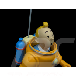 Tintin Figurine Cosmonaute - On a marché sur la Lune Résine 12 cm 42186